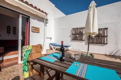 Image de Maison de vacances \"Casa Sabina\" à Alcalá avec terrasse, accès à la mer et jardin