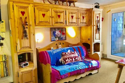 Image de Studio confortable au pied des pistes de Corrençon-en-Vercors avec balcon et proche du golf
