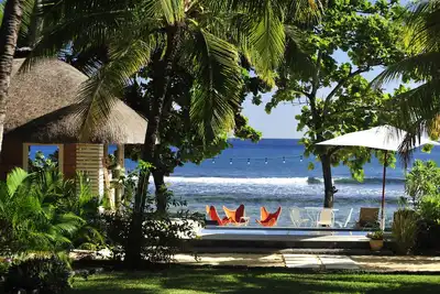 Image de Beachfront traditional Family bungalow with 4 bedrooms and pool, with kayaks
