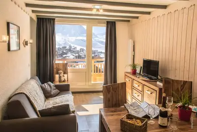 Image de Val Thorens Charmant 3 Pieces Pour 6 Personnes Alliant Belle Vue Et Expo Sud