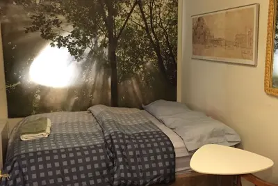 Image de Cosy Central Harlem studio, private entrance, ensuit, kitchenette,