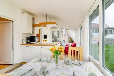 Image de Light-Flooded Holiday Apartment “Haus Nussbaum” close to Lake Constance with Wi-Fi, Terrace & Garden; Parking Available