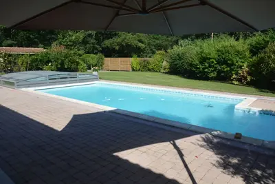 Image de Villa 5* de haut standing avec piscine/boulodrome, près de Moliets Plage et Golf