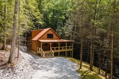 Image de Hot Tub, WiFi, Adventure - New Family Cabin - Angel's View - Red River Gorge, Kentucky!