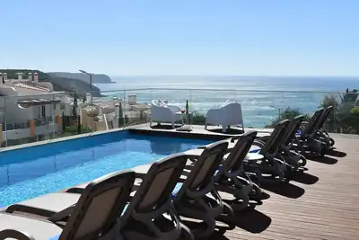 Three Palms Nordic Luxury Villa Salema with fantastic seaviews