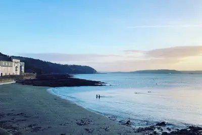 Image de Superbes vues sur la mer - élégant chalet de plage Cornish - l'escapade parfaite