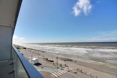 Image de Escale D4 : Appartement front de mer, 2 chambres, pour 5 personnes Ă Hardelot Plage.