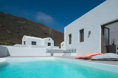 Villa de luxe à Santorin | Villa Deluxe Suite | Piscine privée | Vue sur la mer | Imerovigli