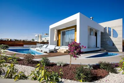 Image de Luxury Cyprus Villa |  Sky Villa | Private Pool | Sea View | 1 Bdr | Paphos