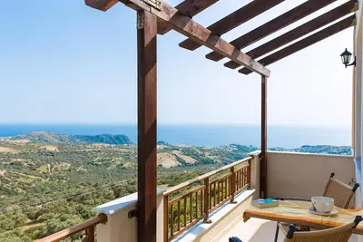 Image de Exclusive Crete Villa | Sea View Villa | Private Pool | Sea/Garden View | 3 Bdr | Rethymno
