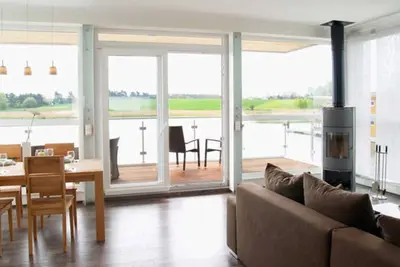 Image de Floating House 2 Wotig with fireplace - 01. Floating Houses (95 m²) with fireplace