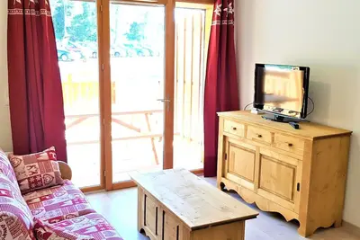Image de Studio Cabine Neuf 4 Pers avec Terrasse Sud - Proche Centre & Commerces Ă La Joue du Loup