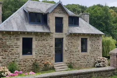 Image de Belle maison rénovée avec jardin, Wifi, 400m de la mer St Quay-Perros