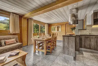Image de Appartement de grand standing, ambiance montagne