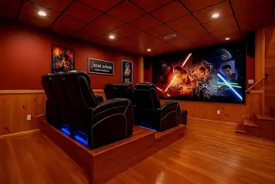 Image de Luxury Cabin | Sauna | Movie Theater |  Pool | King Beds | Sevierville | Gsmnp
