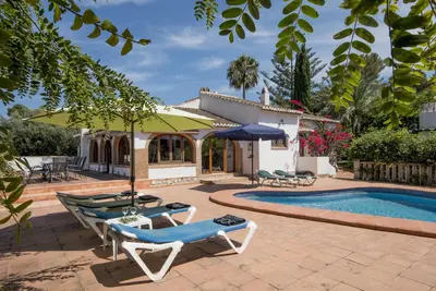 Image de Grande villa classique avec piscine privée à Javea, Costa Blanca, Espagne pour 10 personnes