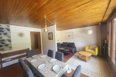 Image de Duplex 65m² face aux pistes, balcon plein sud, 2 chambres, tout équipé, ascenseur