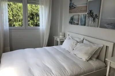 Apt. on Mataleñas Beach next to the golf course and Playas del Sardinero