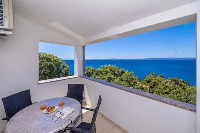 Image de Appartement à Stara Baška, Island Krk, Croatie pour 5 personnes