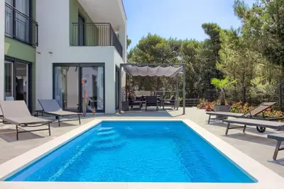 Image de Maison de vacances pour 8 personnes env. 170 qmà Medulin, Istrie (Côte sud de l'Istrie)