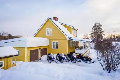Image de Maison de vacances Skoträsk pour 1 - 7 personnes avec 4 chambres à coucher - Maison de vacances