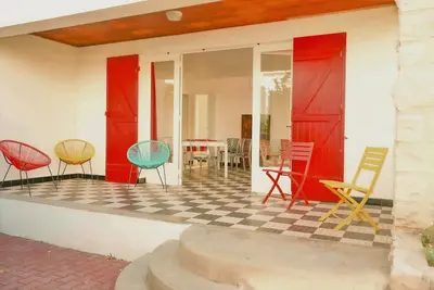 Villa 200m Océan Centre Contis-Plage