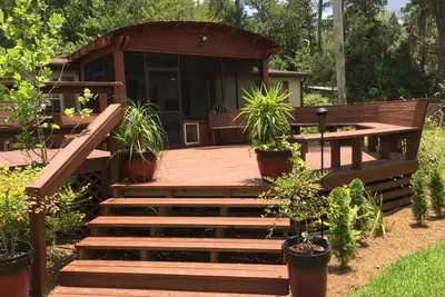 Image de Lake House by Idyllic Santa Fe Lake in Melrose Fl