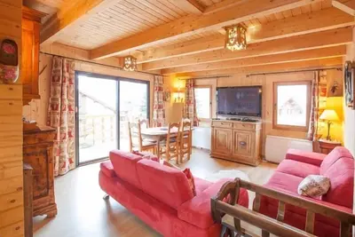Image de Groupe \/ la famille 10-12 Personne Chalet à Montgenèvre