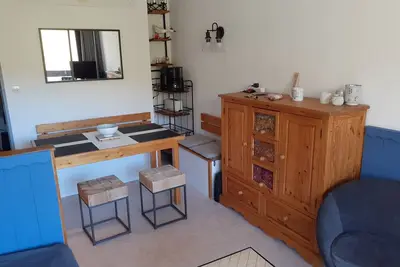 Image de Studio coin montagne 28m2 Pégase 4 pers -1*- balcon sud vue piste Etage élevé