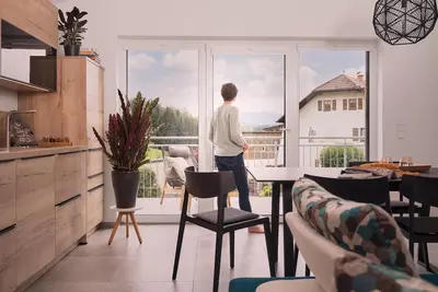 Image de Stylish vacation apartment (65sqm) with a wonderful view of the Fichtelgebirge mountains