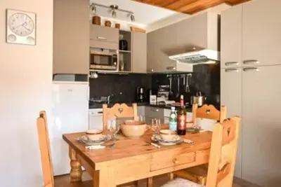 Image de Studio cosy 4 pers avec balcon et parking à Montgenèvre