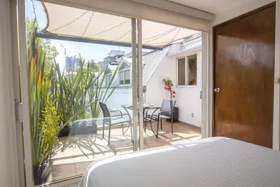 Image de Modern Condesa 1bdr Suite - Rooftop & Terrace
