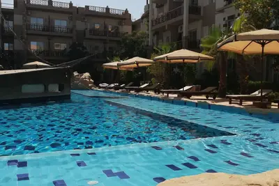 Spacious Studio in Compound in Magawish/Hurghada