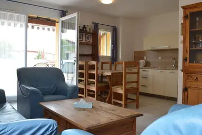 Image de Maison à Narbonne Plage, 3 pièces, 5 couchages, à 300m de la plage avec terrasse et barbecue