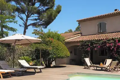 Image de Charming villa in Cap Bénat, 2 min from the sea, 230 m², large lush garden