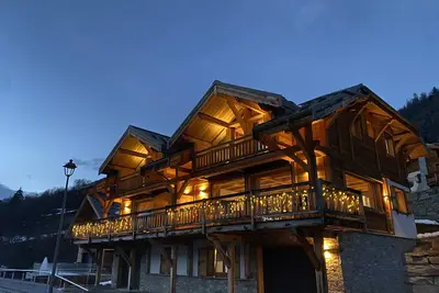 Image de Le Chalet Panoramique, Serre Chevallier Chantemerle, Bien-être, Vue panoramique