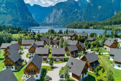 Image de Chalet moderne à Obertraun avec terrasse