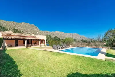 Image de Villa de 3 chambres à coucher, avec piscine privée et Bbq, Pollensa