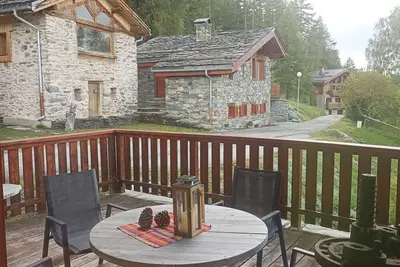 Image de Chalet de ski12 pers Montchavin - en village, piste Ă 70m, jacuzzi, 6 chambres