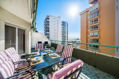 Image de Rooftop pool in Fuengirola Marina by Costarentals - Ref 32