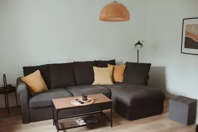 Image de Hk1: renovated, WiFi, center within walking distance, garden, 62m², 55\" Tv, train station, Luxembourg