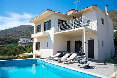 Image de Elite Villa Crete | Villa Panorama | 5 chambres | Vues sur la mer | Elounda