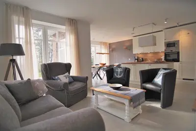Image de Maison de vacances Wieck a. Darß pour 1 - 6 personnes avec 3 chambres à coucher - Maison jumelée