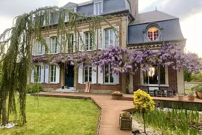 Image de Grande Maison Les Roseaux, Piscine, Grand Jardin, 1 heure de Paris