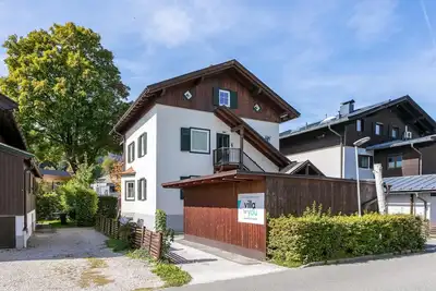 Image de Appartement moderne, vue sur le Hahnenkamm, près du téléski