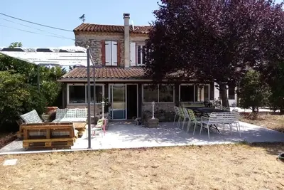 Image de Gite rural avec piscine privée et bain nordique