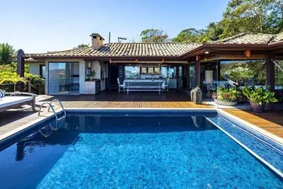 Image de Buz051 - Magnifique villa avec vue sur la mer à Geribá
