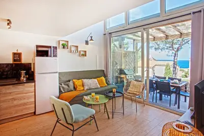 Les Lauriers Roses, appartement vue mer proche de la plage