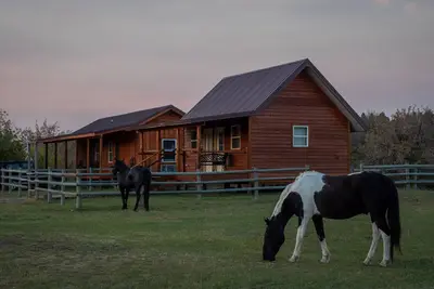 Image de Kara Creek Ranch - Double Bed Cabin with Kitchen #7