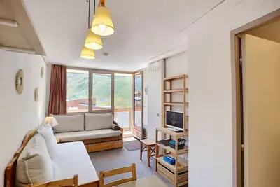 Image de Joli 2 pièces 25m² skis aux pieds, balcon exposé sud, 4 pers